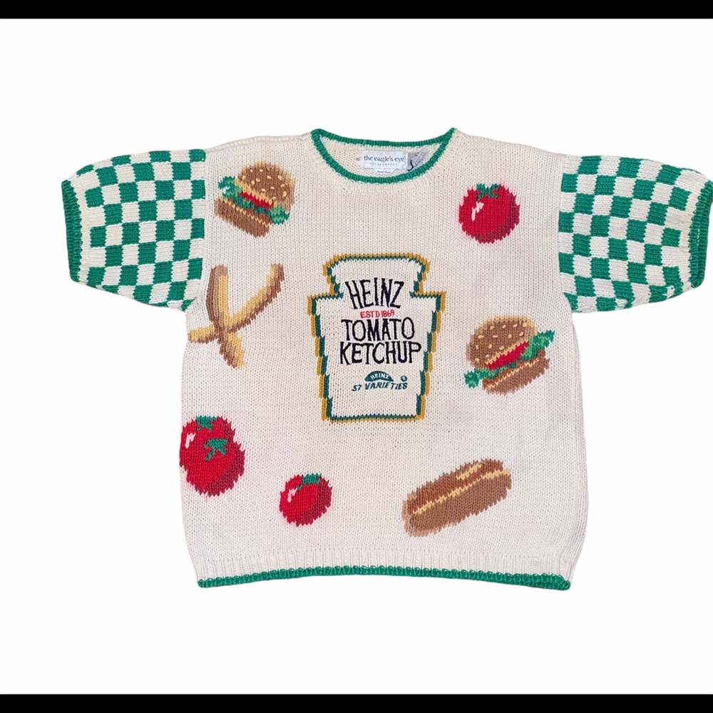 Eagles Eye Trademark Heinz Tomato Ketchup Sweater